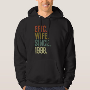 Veste À Capuche Epic Femme Depuis 1998 Chemises Pour Son 24ème Mar