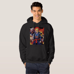 Veste À Capuche Epic Trump Samurai Anime