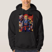 Veste À Capuche Epic Trump Samurai Anime (Devant)