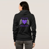 VESTE À CAPUCHE ÉPILEPSY SUCKS (Dos entier)