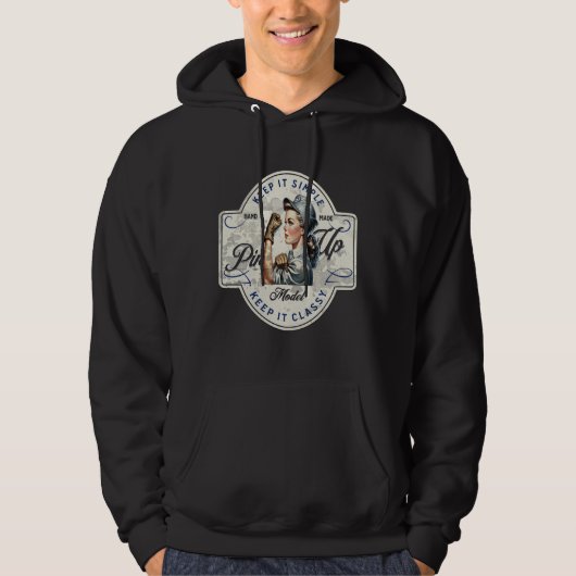 Veste À Capuche Épingle mécanique (Devant)