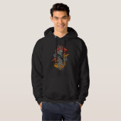 Veste À Capuche Équilibrer Koi (Devant entier)