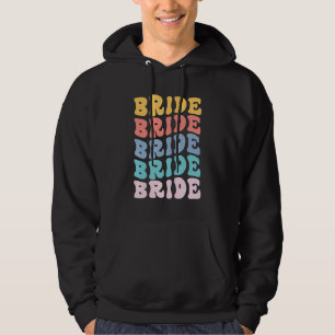 Veste À Capuche Équipage de mariée je fais Crew Rétro Enterrement
