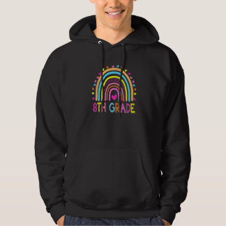Veste À Capuche Équipe Arc-en-ciel 8e huitième année rentrée scola