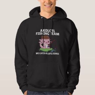 Veste À Capuche Équipe Axolotl Angel Axolotls Capturer Beaucoup De