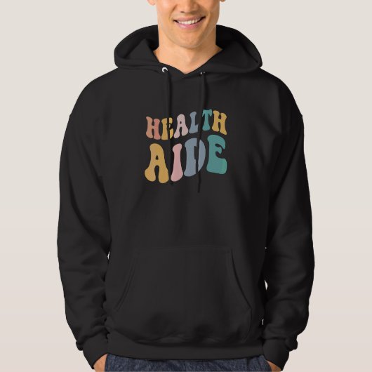 Veste À Capuche Équipe d'administration rétro groovy de retour à l (Devant)