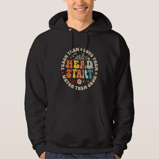 Veste À Capuche Équipe d'aide préscolaire Homeschool Professeur ve (Devant)
