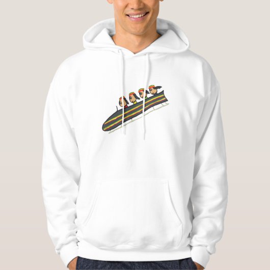 Veste À Capuche Équipe de bobsleigh Rasta (Devant)