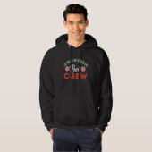 Veste À Capuche Équipe de bouillon de écrevisses rétro (Devant entier)