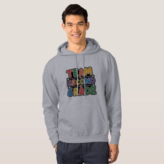 Veste À Capuche Équipe de deuxième année (Devant entier)