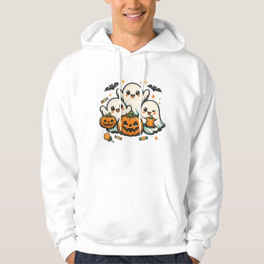 Veste À Capuche Équipe de fantômes (Devant)