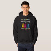 Veste À Capuche Équipe De La Maternité Faire Face Aux Différences (Devant entier)