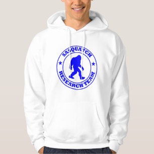 Veste À Capuche ÉQUIPE DE RECHERCHE de SASQUATCH - pro logo bleu