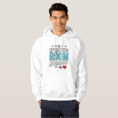 Veste À Capuche Équipe de salle d'opération Chemise de conception  (Devant entier)
