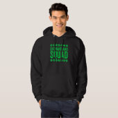 Veste À Capuche Équipe de Shenanigans Fête de la Saint-Patrick (Devant entier)