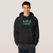 Veste À Capuche Équipe de sirènes 4 (Devant entier)