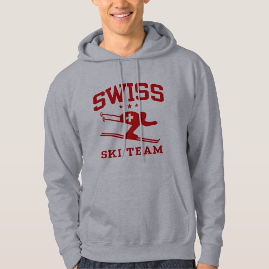 Veste À Capuche Équipe de Suisse de ski (Devant)