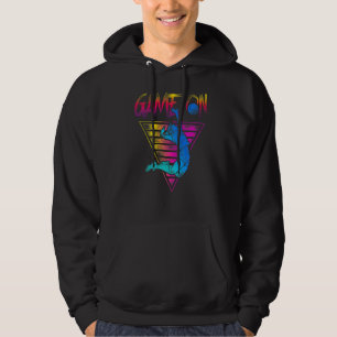 Veste À Capuche Équipe de volleyball Retro 80s 90s Jeu Vintage