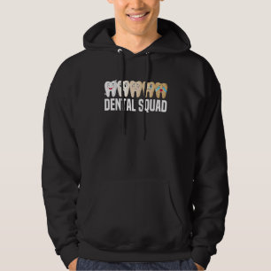 Veste À Capuche Équipe dentaire Dentiste Hygiéniste dentaire Jolie