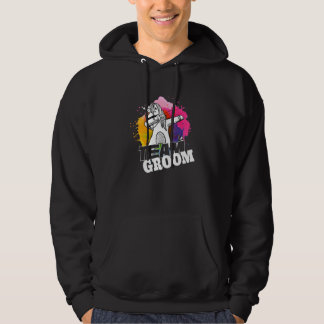 Veste À Capuche Équipe d'Homme Marié  Hommes Enterrement de Vie de