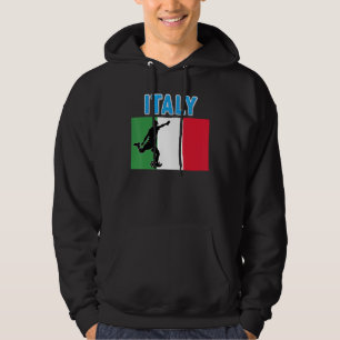 Veste À Capuche Équipe d'Italie du monde de football football Cham