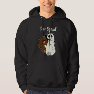 Veste À Capuche Équipe D'Ours Drôle Pour Ours Grizzly Panda