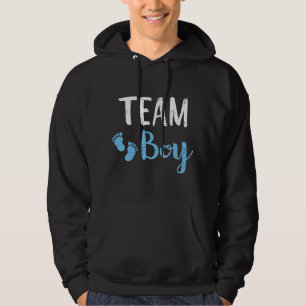 Veste À Capuche Équipe garçon révélation du sexe famille bébé tenu