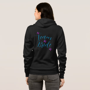 Veste À Capuche équipe mariée Bachelorette Party T-shirt