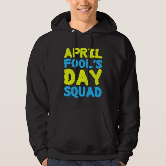 Veste À Capuche Équipe Poisson d'Avril Blagues du 1er avril K (Devant)