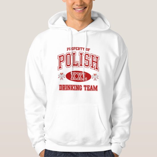 Veste À Capuche Équipe potable polonaise (Devant)