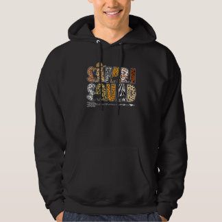 Veste À Capuche Équipe Safari Afrique Animaux Peau Safari Équipe d