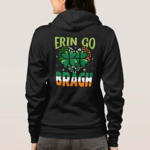 Veste À Capuche -Erin Go Bragh Trèfle St. Patrick Design-60879