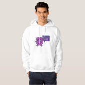 Veste À Capuche Erreur Système : Motivation Non Trouvée | Glitch D (Devant entier)