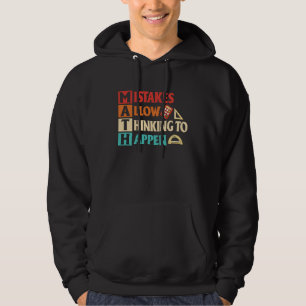 Veste À Capuche Erreurs de maths permettent à la pensée de se prod