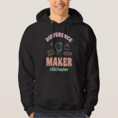 Veste À Capuche ESL Teachers Difference Maker ESLTeacher Back To S (Devant)