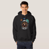 Veste À Capuche Espace astronaute 6 (Devant entier)