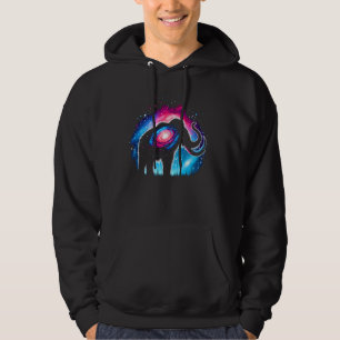 Veste À Capuche Espace graphique en galaxie de la mammoth laine co