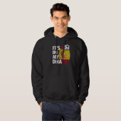 Veste À Capuche Espagne Dans Mon Adn Espagnol Drapeau Équipe Espag (Devant entier)