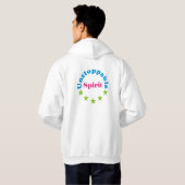 Veste À Capuche esprit indomptable (Dos entier)