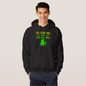Veste À Capuche Est-Ce Que Quelqu'Un A Dit Shenanigans Jour de la (Devant entier)