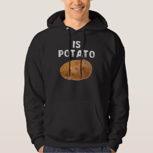 Veste À Capuche Est La Pomme De Terre Comme On Le Voit À La Télévi