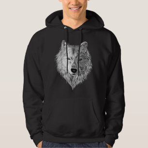 Veste À Capuche est mon T-shirt loup