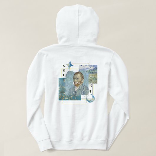 Veste À Capuche Esthétique Vincent Van Gogh (Design dos)