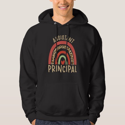 Veste À Capuche Et cool adjoint de direction d'école principale 2 (Devant)