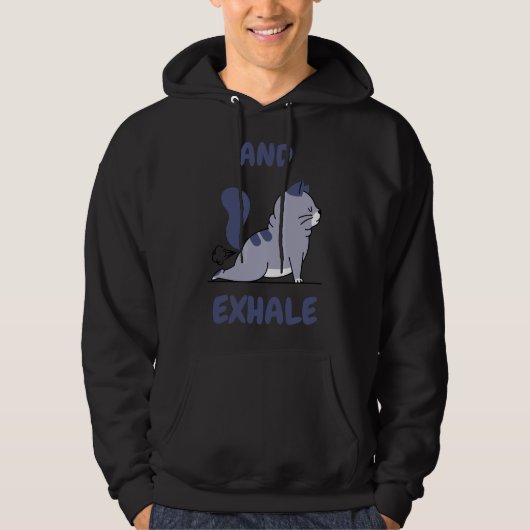 Veste À Capuche Et Exhale Yoga (Devant)
