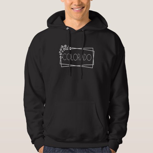 Veste À Capuche État du Colorado (Devant)