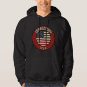 Veste À Capuche État du Connecticut (Devant)