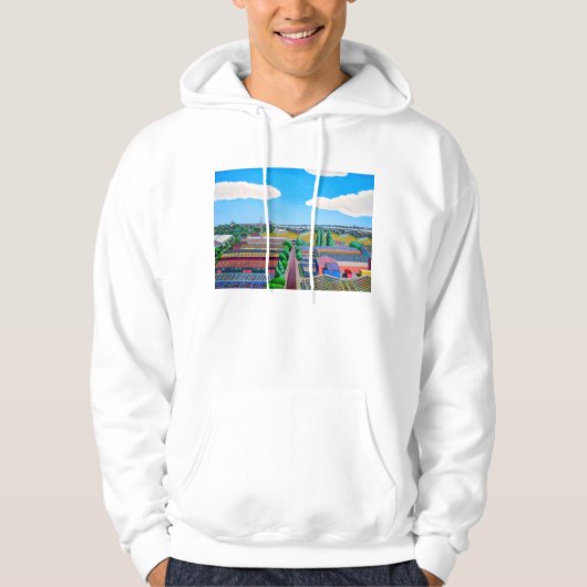 Veste À Capuche Été de passage de la Tamise (Devant)