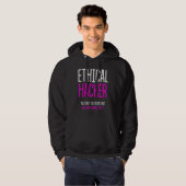 Veste À Capuche Éthique Hacker Cybersécurité It Pen Tester 3 (Devant entier)
