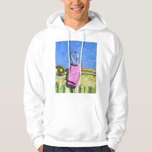 Veste À Capuche Étiquette rose (Devant)